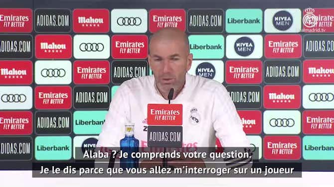 Image d'aperçu pour Transferts - Alaba au Real ? Zidane botte en touche