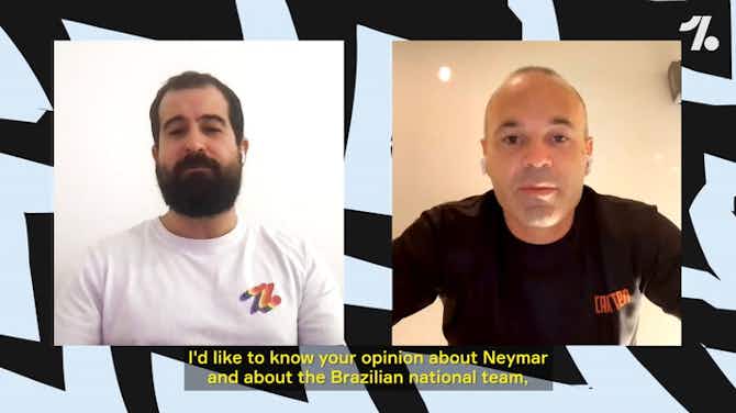 Preview image for Iniesta Exclusive: "Neymar is one of the best I've ever played with"
