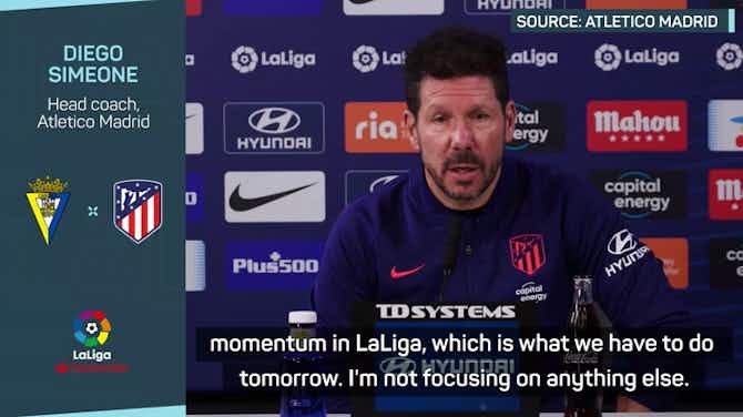 Preview image for 'There is no attitude problem at Atletico' - Simeone
