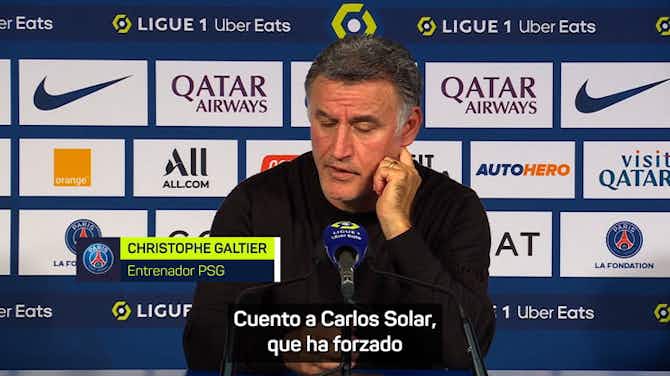 Imagen de vista previa para Galtier ya habla de sus "cuatro atacantes" incluyendo a Soler