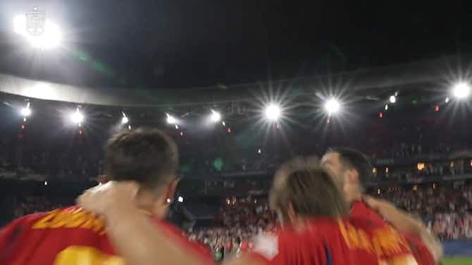 Pratinjau gambar untuk Di Balik Layar: Spanyol Rayakan Gelar Nations League