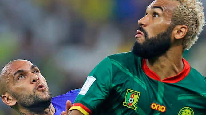 Image d'aperçu pour Aboubakar stunes Brazil, Cameroon win, but is out of World Cup