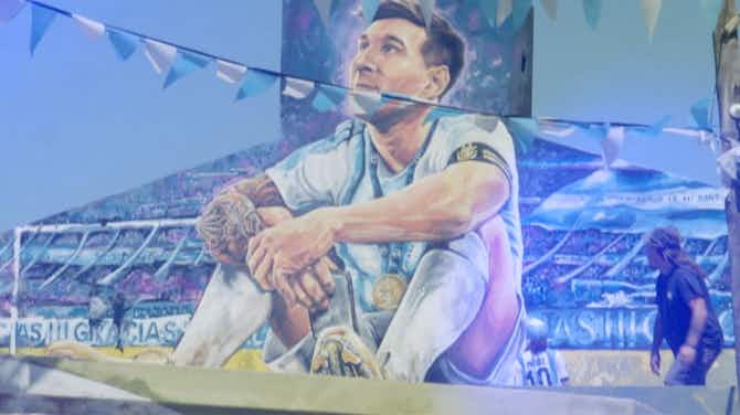 Vorschaubild für Wandgemälde für Messi: Geburtsort würdigt Ikone