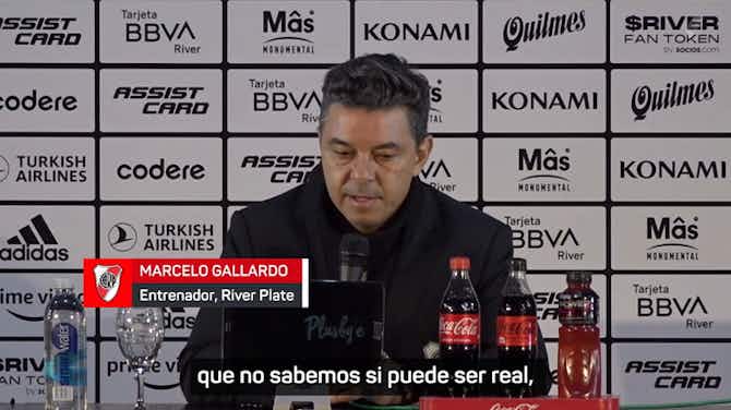 Imagen de vista previa para Gallardo: "Llamé a Luis Suárez, River le puede brindar llegar bien al Mundial"