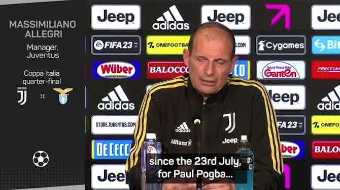 Preview image for Allegri calls for patience regarding Juve stars' return to action