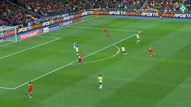 Pratinjau gambar untuk Gol-gol Rodrygo, Endrick dan Paqueta Lawan Spanyol di Santiago Bernabeu