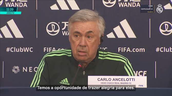 Imagem de visualização para Ancelotti diz que Mundial pode trazer ‘motivação extra’ para o Real Madrid