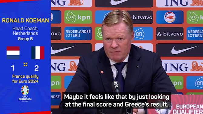 Preview image for Koeman still seeing positives despite Dutch defeat to France