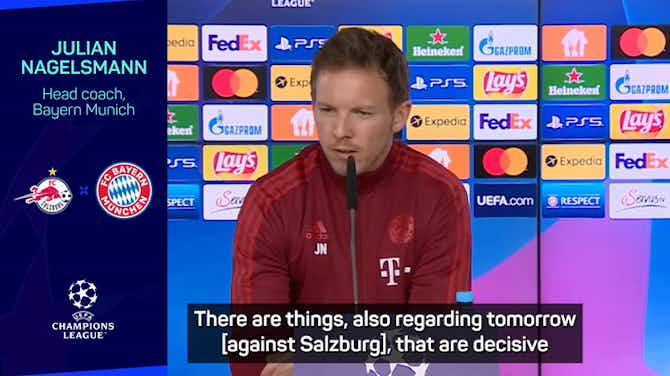 Preview image for Nagelsmann not interested in 'expert's criticism' of Bayern