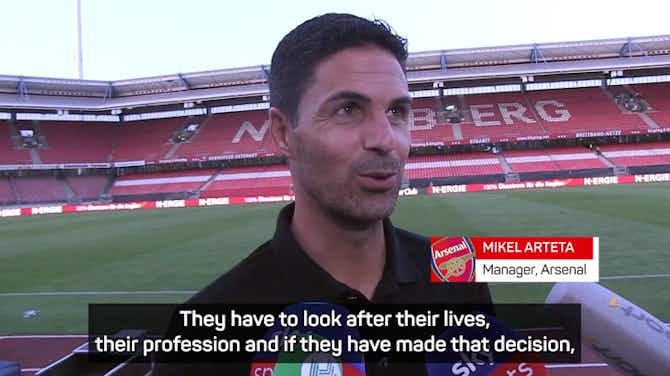 Preview image for 'It's their decision' - Arteta has no issue with Saudi transfers