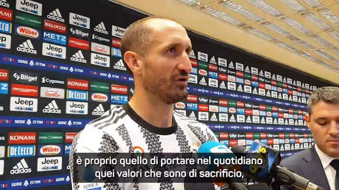 Anteprima immagine per Chiellini: "Rimpianti? Quelle eliminazioni in Champions in cui non c'ero..."