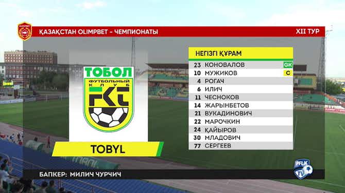 Preview image for Kazakhstan Premier League: Tobol 1-0 Qyzyljar