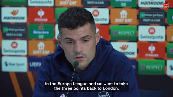 Preview image for Xhaka: 'We have to respect our opponent'