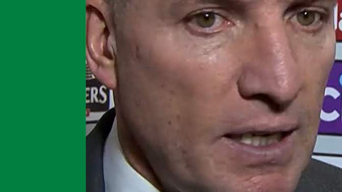 Preview image for Brendan Rodgers shares what he told Celtic players at half-time 