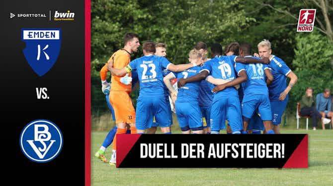 Vorschaubild für Erster Saisonsieg für Emden? | BSV Kickers Emden - Bremer SV | Regionalliga Nord
