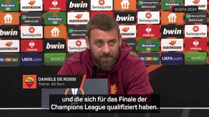Vorschaubild für De Rossi: Leverkusen "etwas Besonderes"