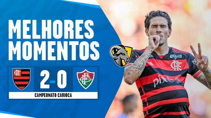 Imagem de visualização para Melhores momentos: Flamengo 2 x 0 Fluminense (Campeonato Carioca)