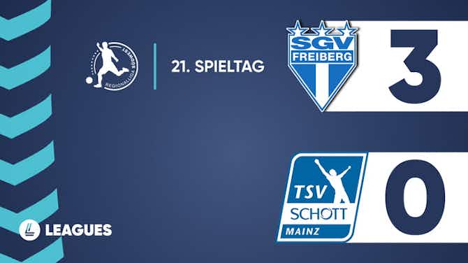 Vorschaubild für Regionalliga Südwest - SGV Freiberg 3:0 Schott Mainz