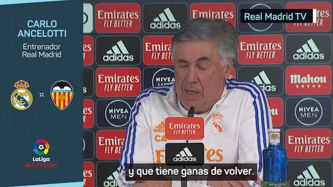 Imagen de vista previa para Ancelotti, sobre Ceballos: "Se enfadó y le dije que podía tener razón"