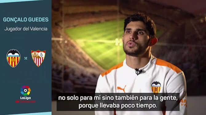 Imagen de vista previa para Guedes: "El partido que más me marcó fue ante el Sevilla"