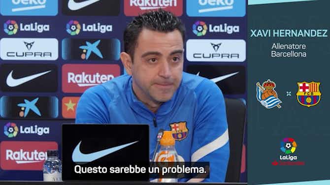 Anteprima immagine per Xavi sta con Piqué: "Ha bisogno di questo. Pedri? Assenza pesantissima"