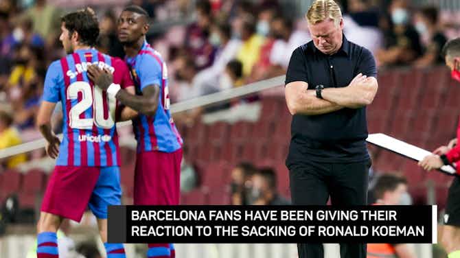Preview image for 'He is not to blame' - Mixed emotions from Barcelona fans as Koeman departs