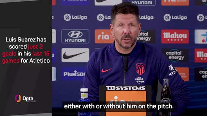 Preview image for Simeone stresses Suarez importance amid exit rumours