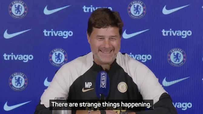 Anteprima immagine per Pochettino creeped out by strange knockings at Chelsea
