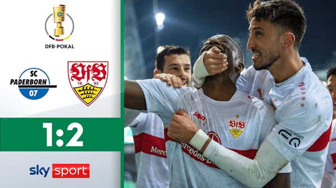 Vorschaubild für Pokal-Highlights: Rekord-Eigentor und Last-Minute Drama! SC Paderborn 07 - VfB Stuttgart
