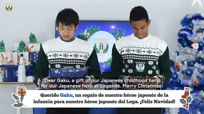 Vorschaubild für Gaku Shibasaki receives Dragon Ball Christmas gift