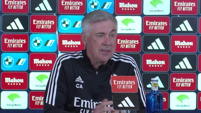 Image d'aperçu pour Real Madrid - Quand Ancelotti s'amuse de sa 101ème conférence de presse