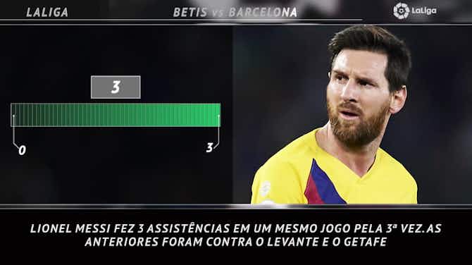 Imagem de visualização para 5 coisas de La Liga - A primeira vez de Messi com três assistências