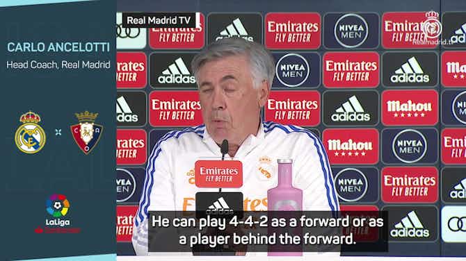 Preview image for Ancelotti prefers other players to out of favour Hazard