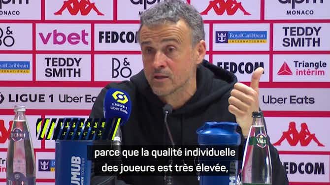 Vorschaubild für PSG - Luis Enrique : "Ça sera un match très compliqué à San Sebastián"