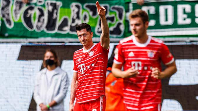 Vorschaubild für Letztes Lewandowski-Tor? Bayern nur 2:2 in Wolfsburg