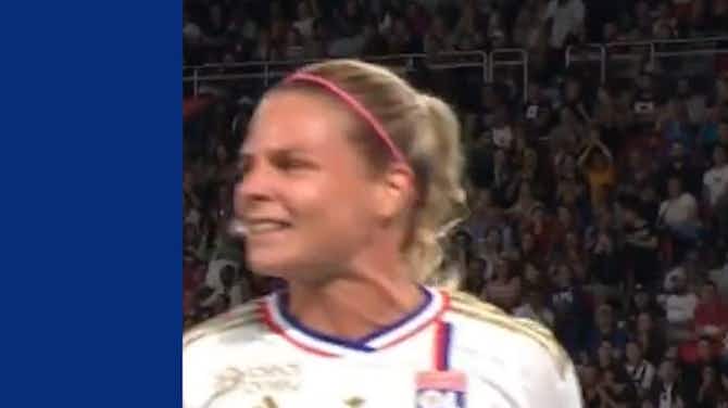 Imagen de vista previa para Le Sommer's winner as Lyon Women triumph over PSG