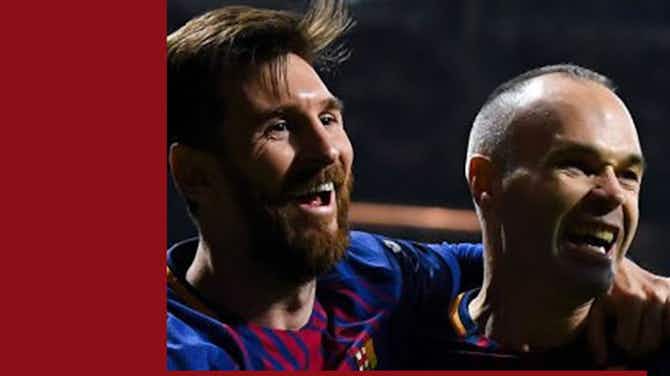 Anteprima immagine per Iniesta e Messi fanno scintille contro il Getafe