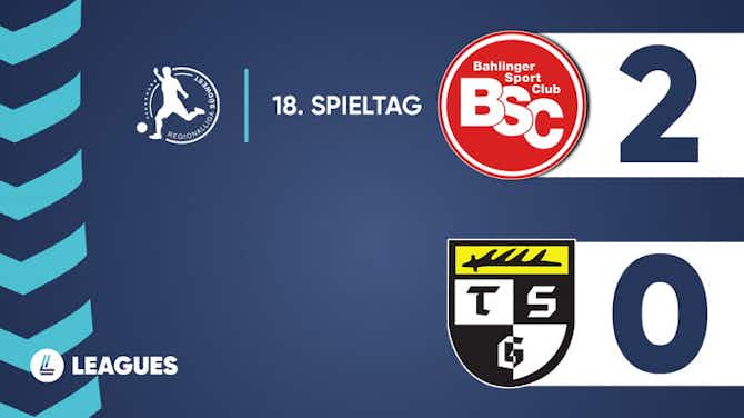 Preview image for Regionalliga Südwest - Bahlinger 2:0 TSG Balingen