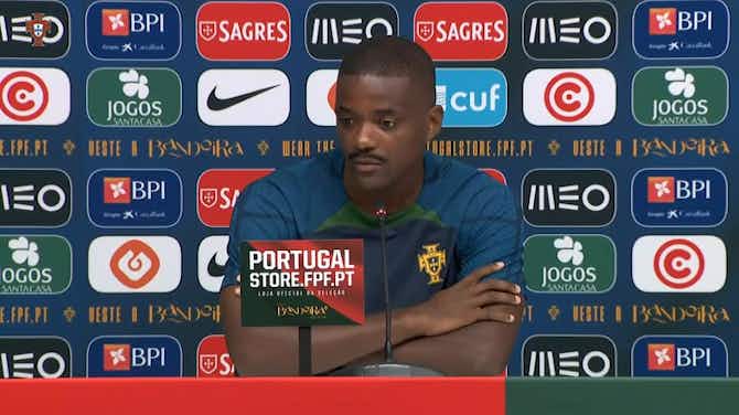 Vorschaubild für William Carvalho prevê Suíça com muita posse de bola contra Portugal