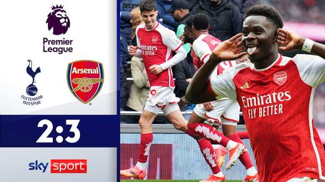 Preview image for Havertz & Saka führen Gunners zum Derby Sieg! | Tottenham Hotspur - FC Arsenal | Highlights 2023/24