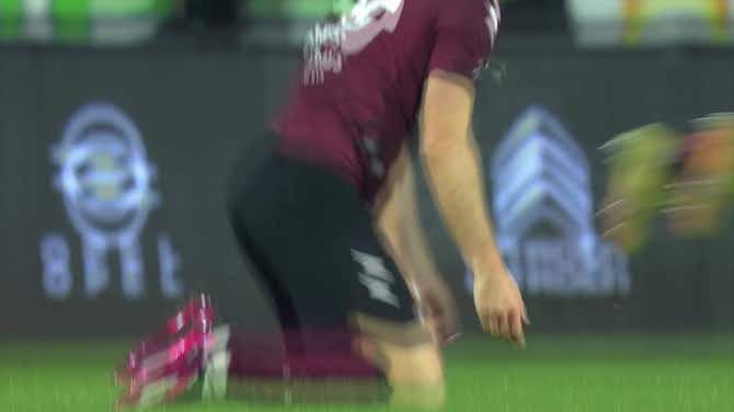 Preview image for Krzysztof Piatek with an unlucky Woodwork, vs. Napoli