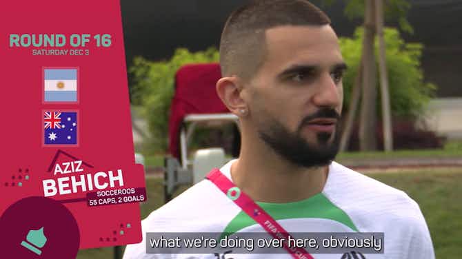 Anteprima immagine per Socceroos inspired by Fed Square celebrations - Behich