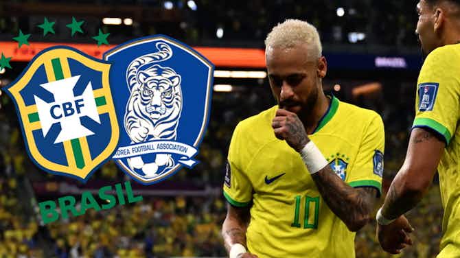 Vorschaubild für Samba-Party gegen Südkorea: Brasilien locker im Viertelfinale