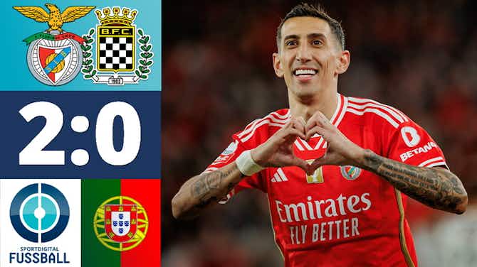 Vorschaubild für Di María überragend! Benfica revanchiert sich für Saisonauftakt  | Benfica Lissabon - Boavista Porto