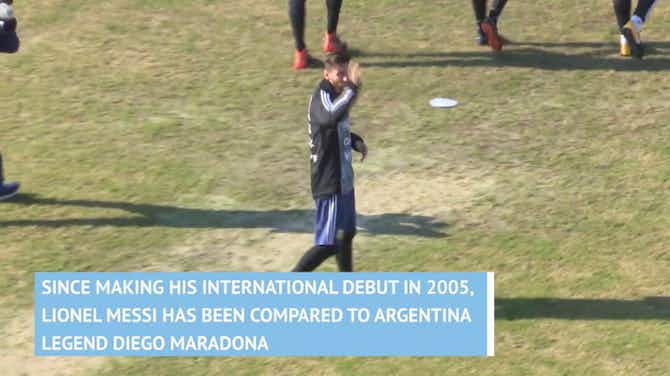 Preview image for Maradona and Messi - Argentina Icons