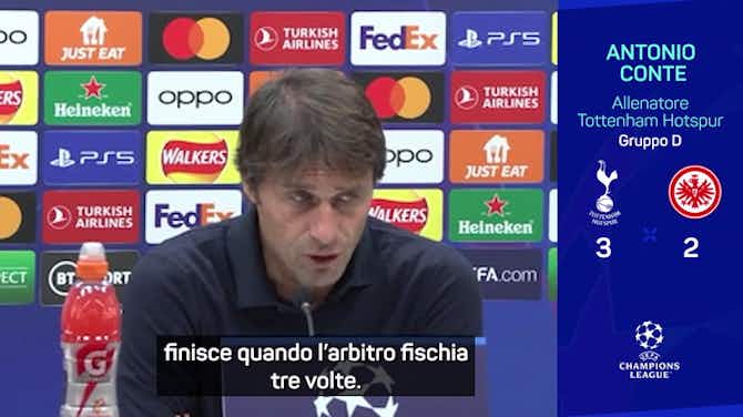 Anteprima immagine per Conte sembra Boskov: "La partita finisce quando l'arbitro fischia"
