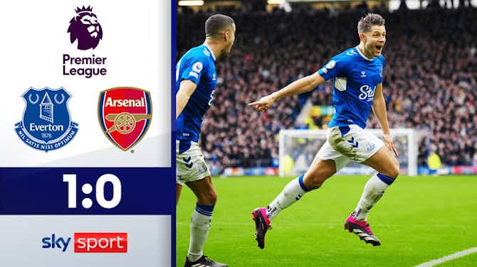 Vorschaubild für Überraschung! Tarkowski blamiert Arsenal | Everton - FC Arsenal | Highlights - Premier League 22/23