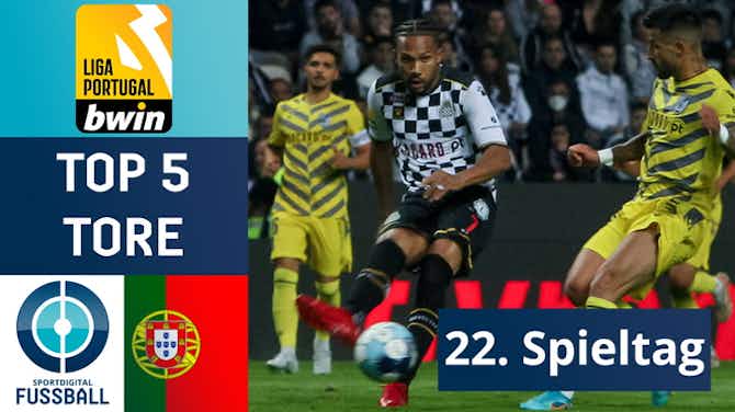 Vorschaubild für Feines Tänzchen & Robben reversed! | Top 5 Tore | 22. Spieltag | Primeira Liga 