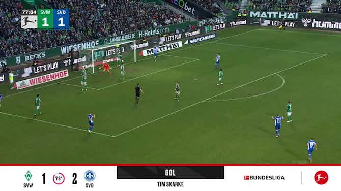 Imagem de visualização para Werder Bremen - SV Darmstadt 98 1 - 1 | GOL - Tim Skarke