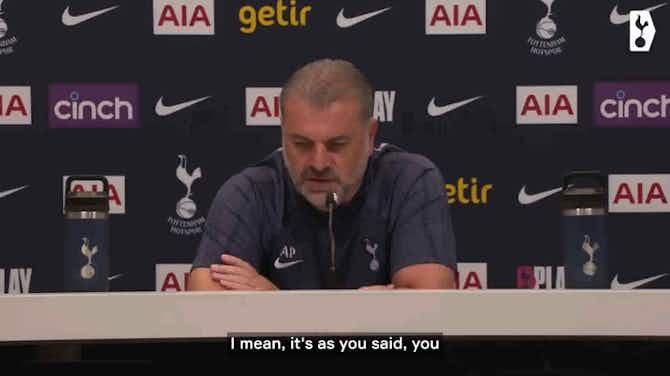 Anteprima immagine per Postecoglou expects a great challenge in the North London Derby